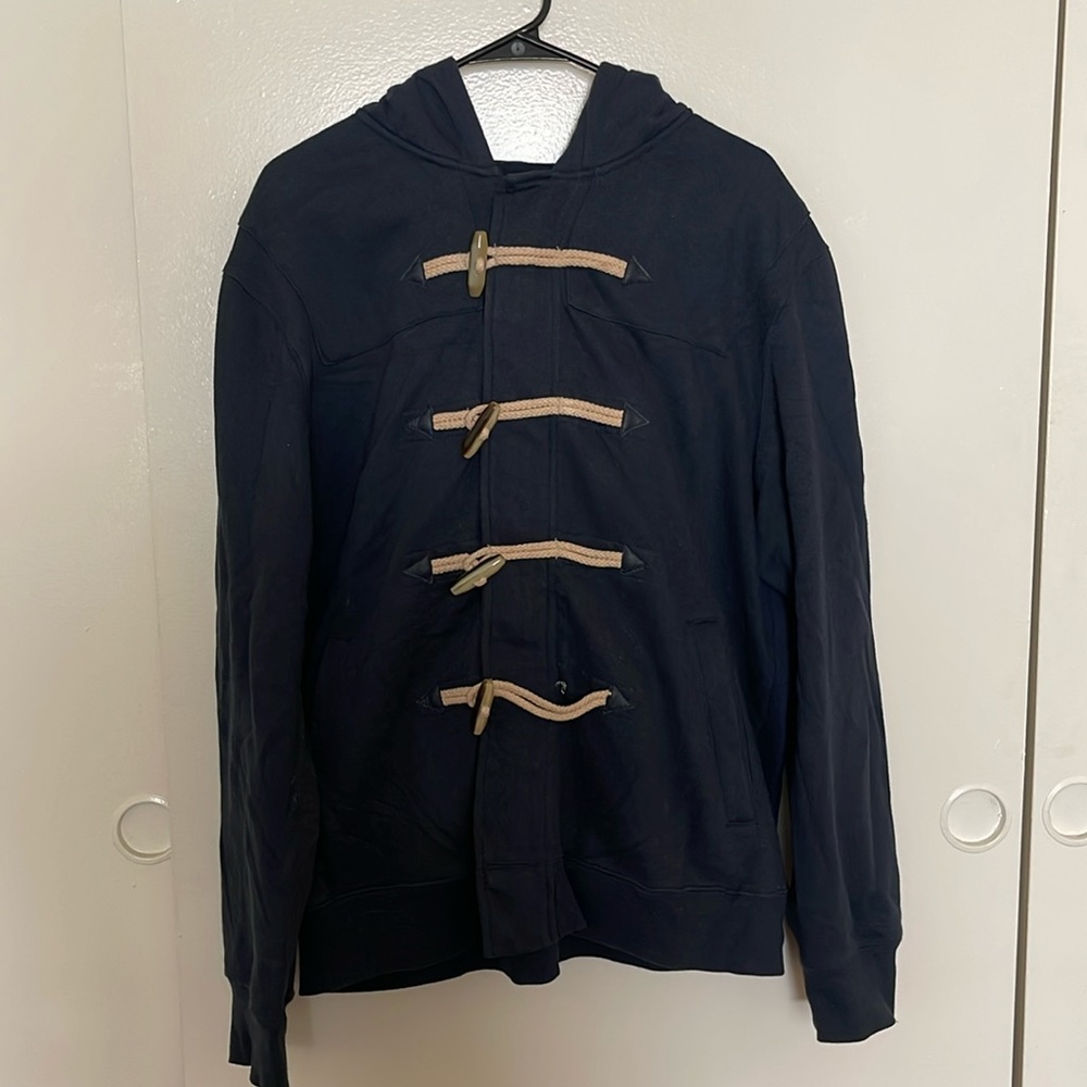 Blue hoodie jacket/coat